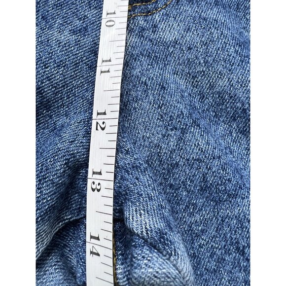 Vtg 80s 90s Lee Jeans Women’s 16 Blue Jeans High Relaxed Tapered Denim Cotton - Picture 4 of 7